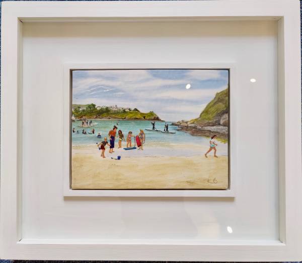 - on Mixed Media, Painting by Kim Bentley, measuring 16 x 21 cm (H x W) framed at 34 x 39 cm £585